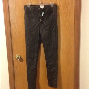 Leather High Waisted Pants